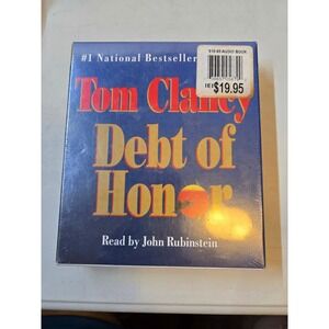 Tom Clancy Debt of Honor Audiobook CD 5 Disc Set John Rubinstein Narrator